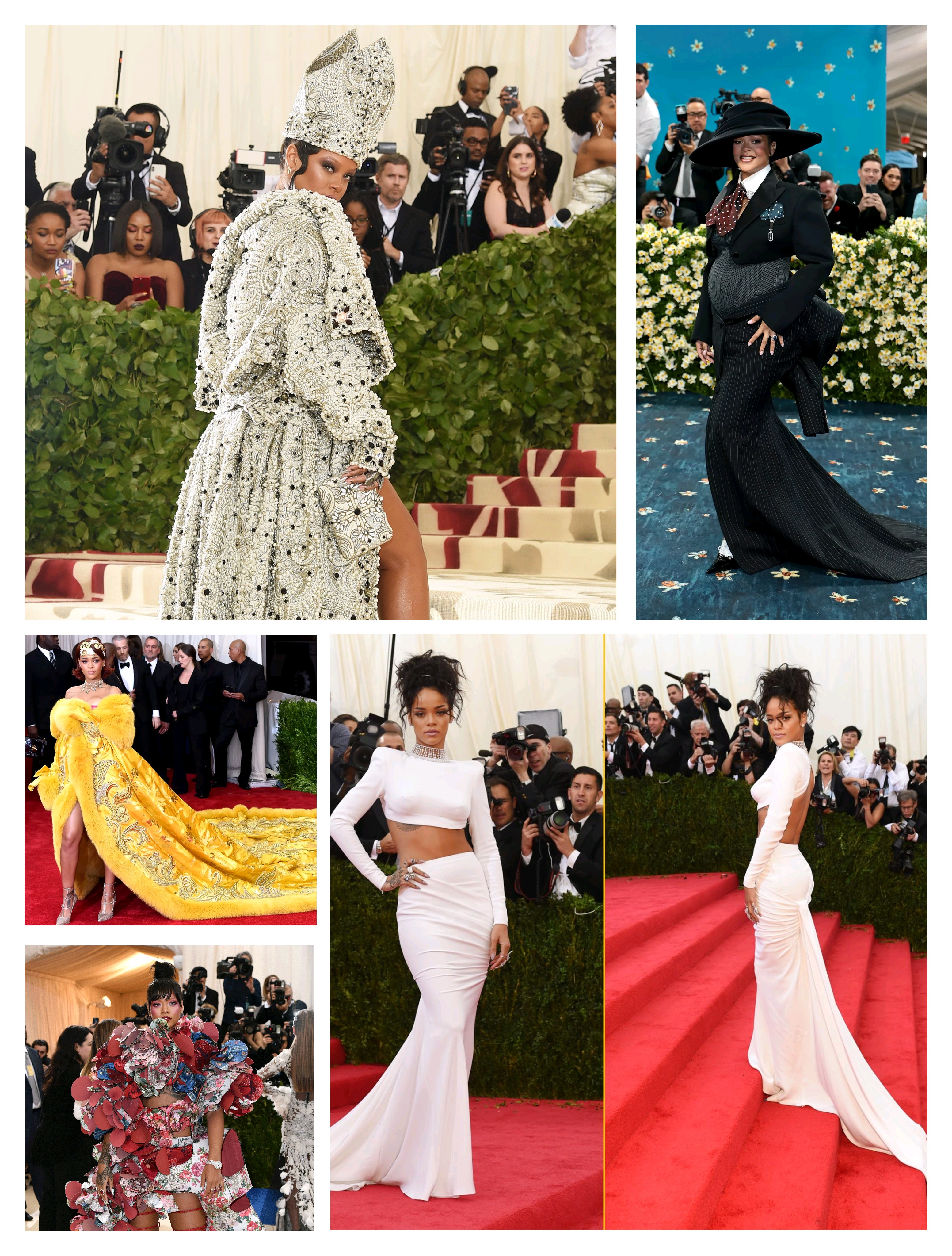 Rihanna’s 6 most memorable Met Gala looks